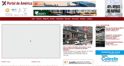 Desktop Screenshot of portaldeamerica.com